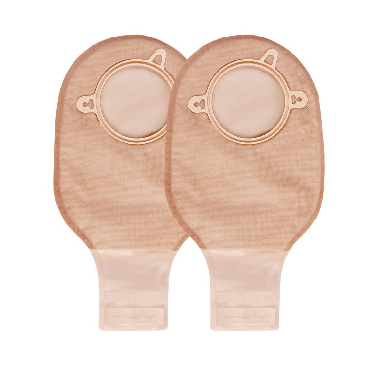 Two-Piece Drainable Pouch With Velcro Closure